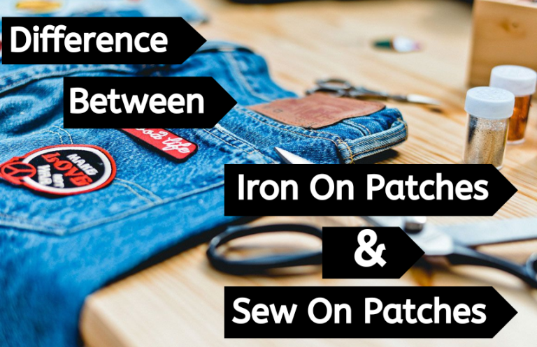 Difference Between Iron On Patches And Sew On Patches 