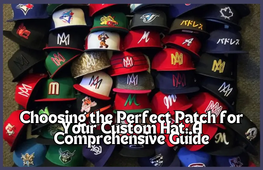 Choosing the Perfect Patch for Your Custom Hat: A Comprehensive Guide